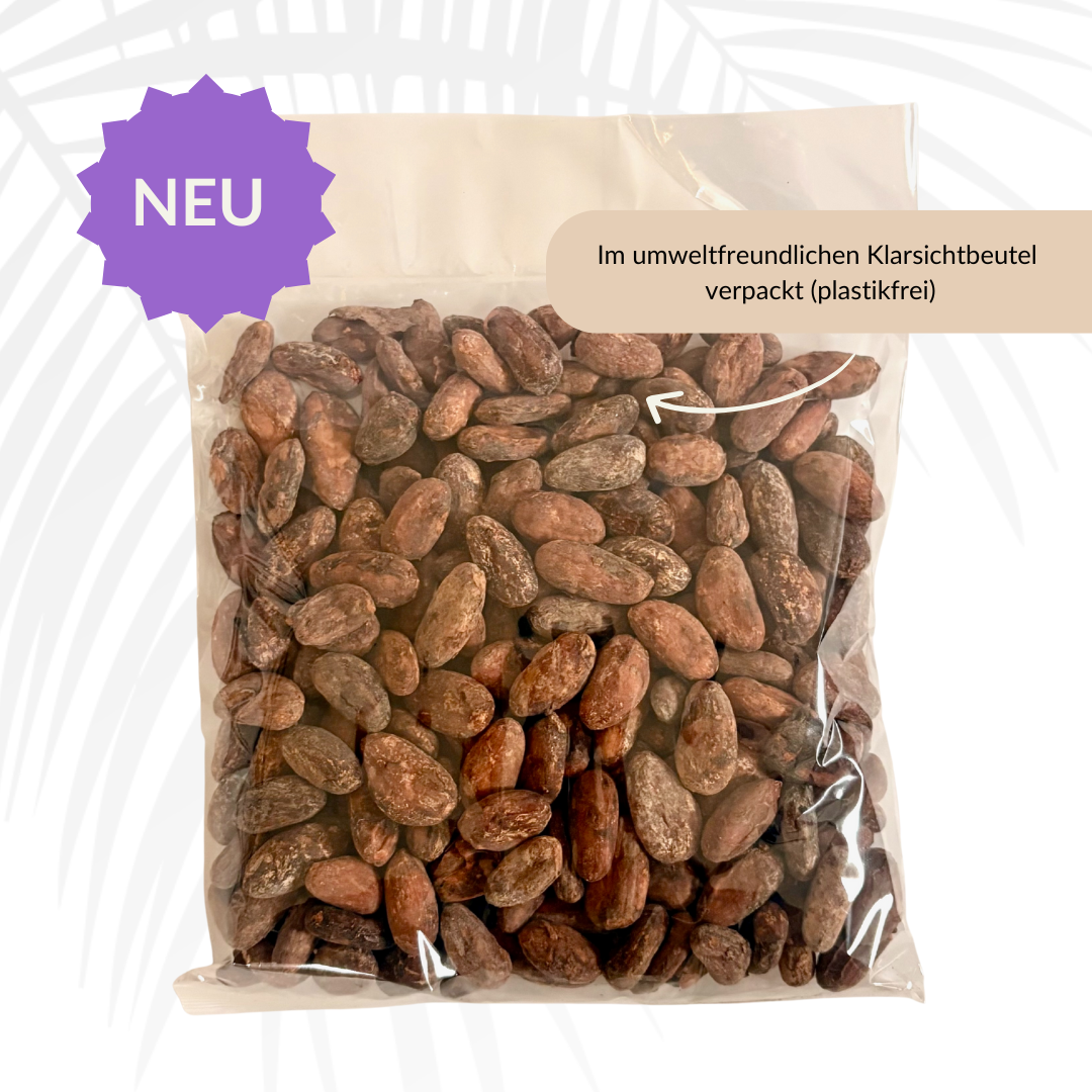 NEU! Kakaobohnen fermentiert & ungeröstet
