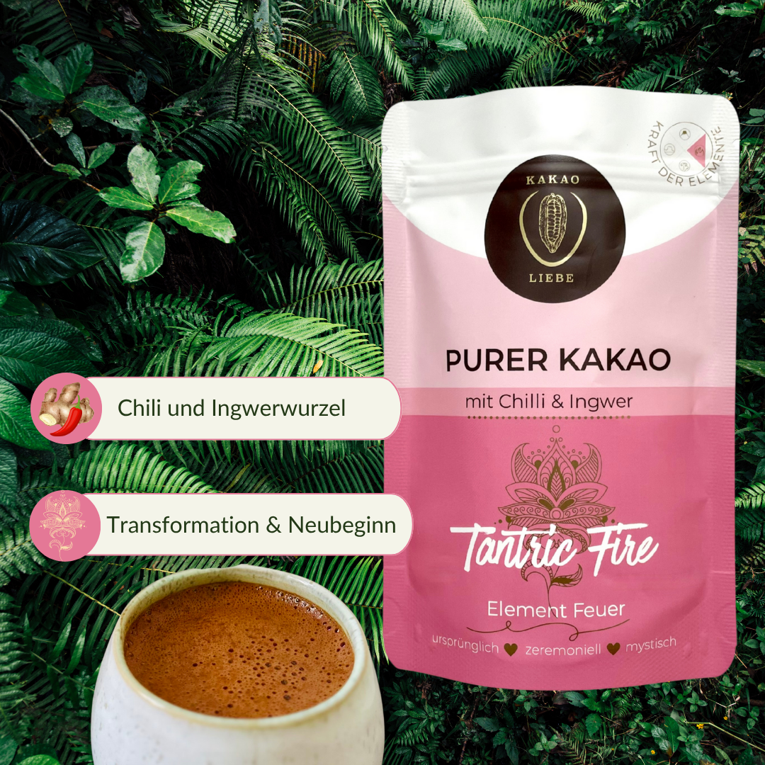 Kakaomischung mit Chili Ingwer