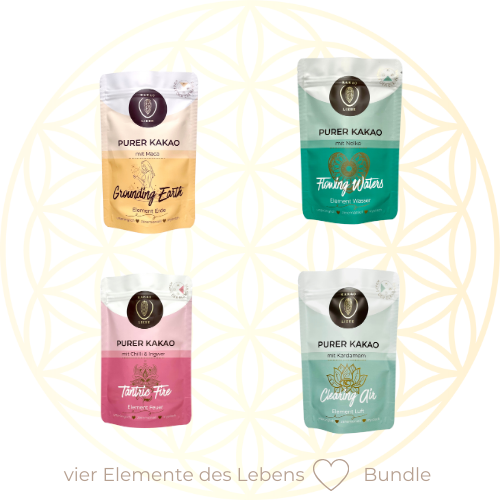 🜁🜄🜂🜃 Vier Elemente Kakao Bundle
