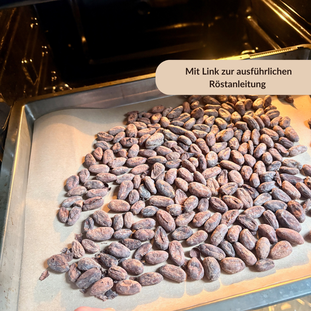 NEU! Kakaobohnen fermentiert & ungeröstet