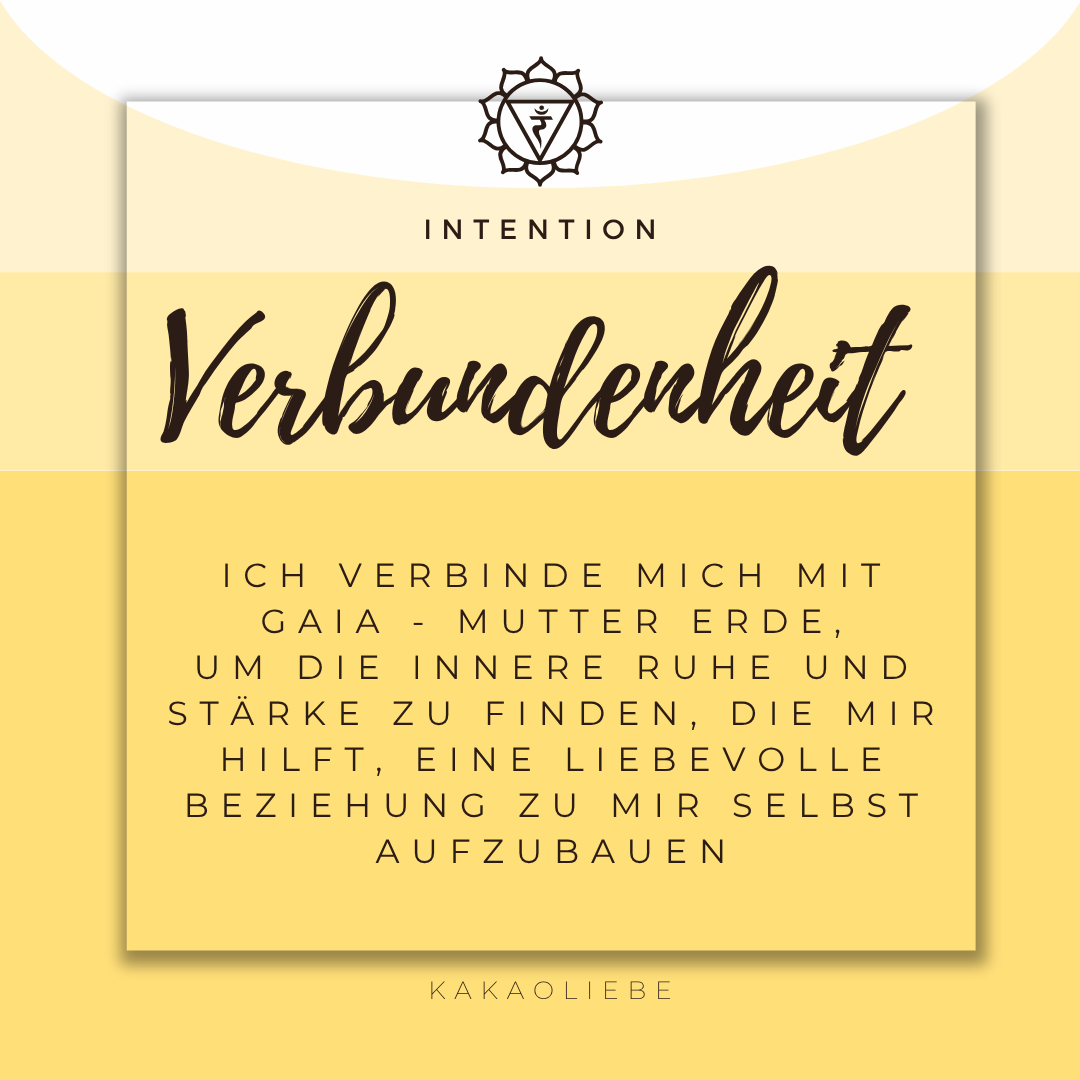 Kakaoritual Karte Verbundenheit