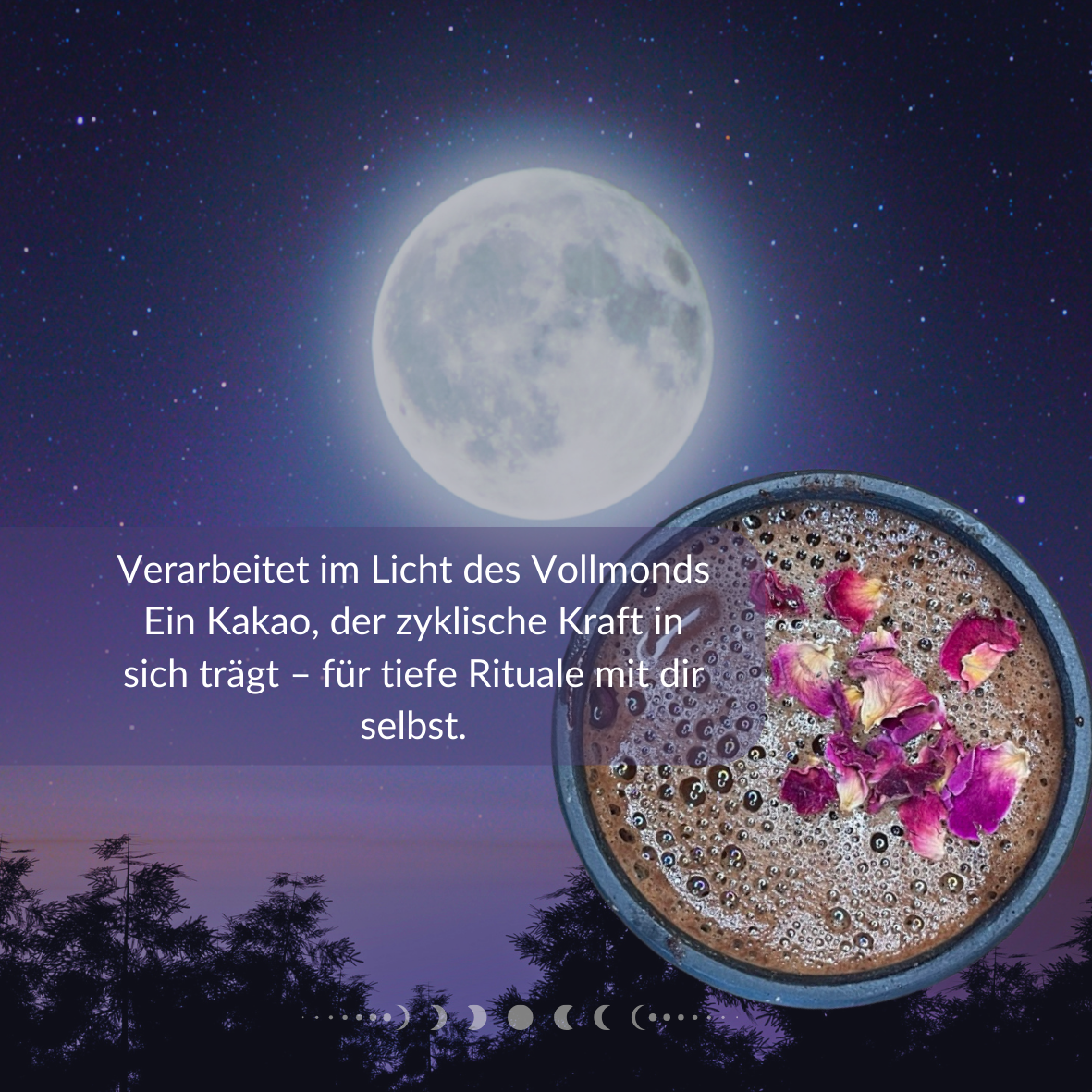 ●☽ Mondkakao für deine weibliche Kraft