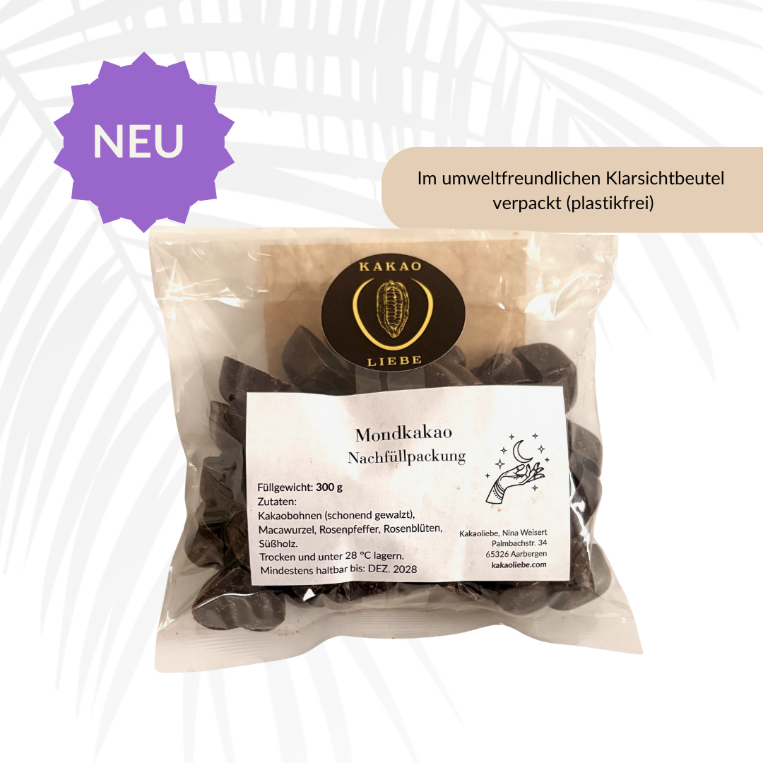 NEU! ●☽ Mondkakao - letzter Batch im 300 g Nachfüllbeutel