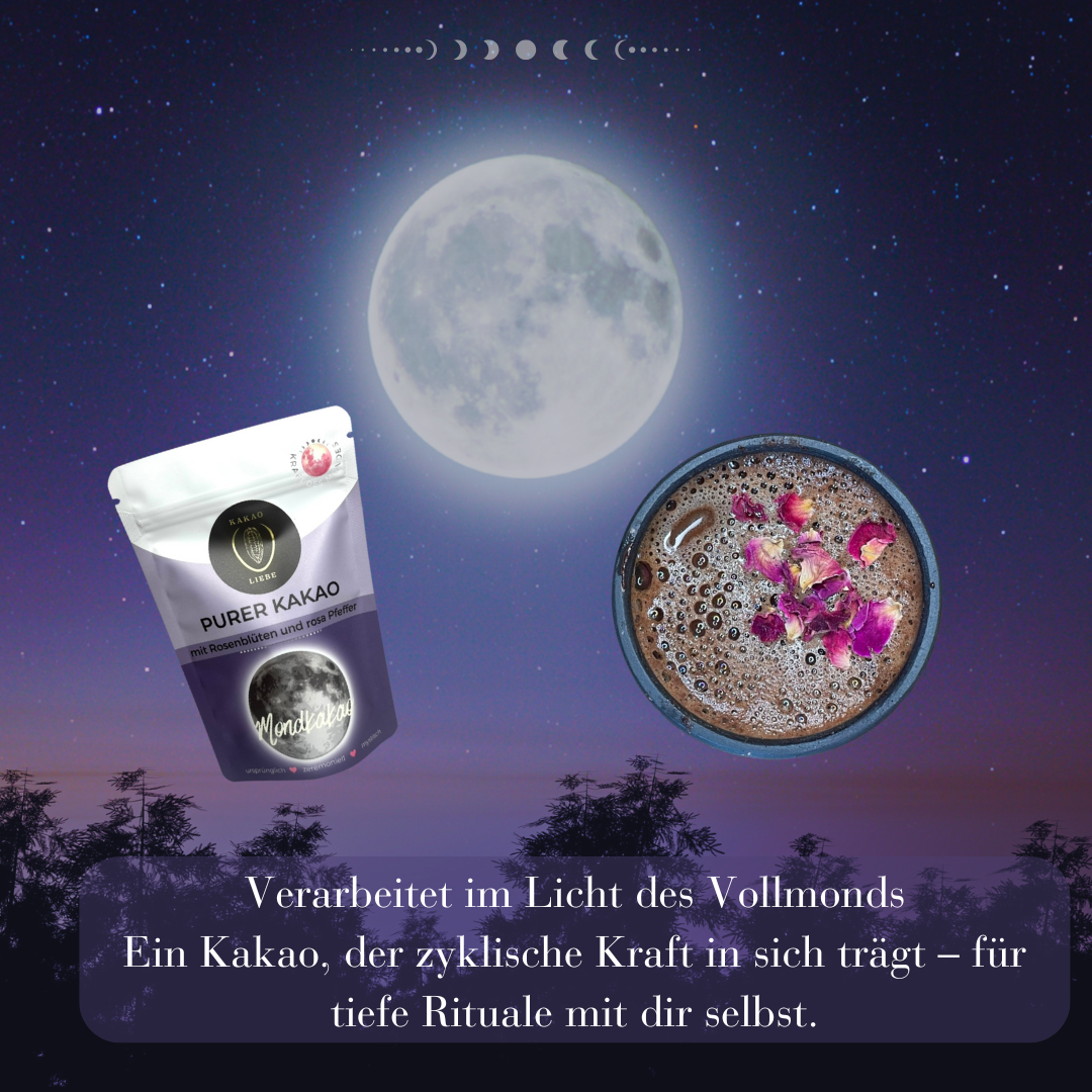 ●☽ Mondkakao für deine weibliche Kraft