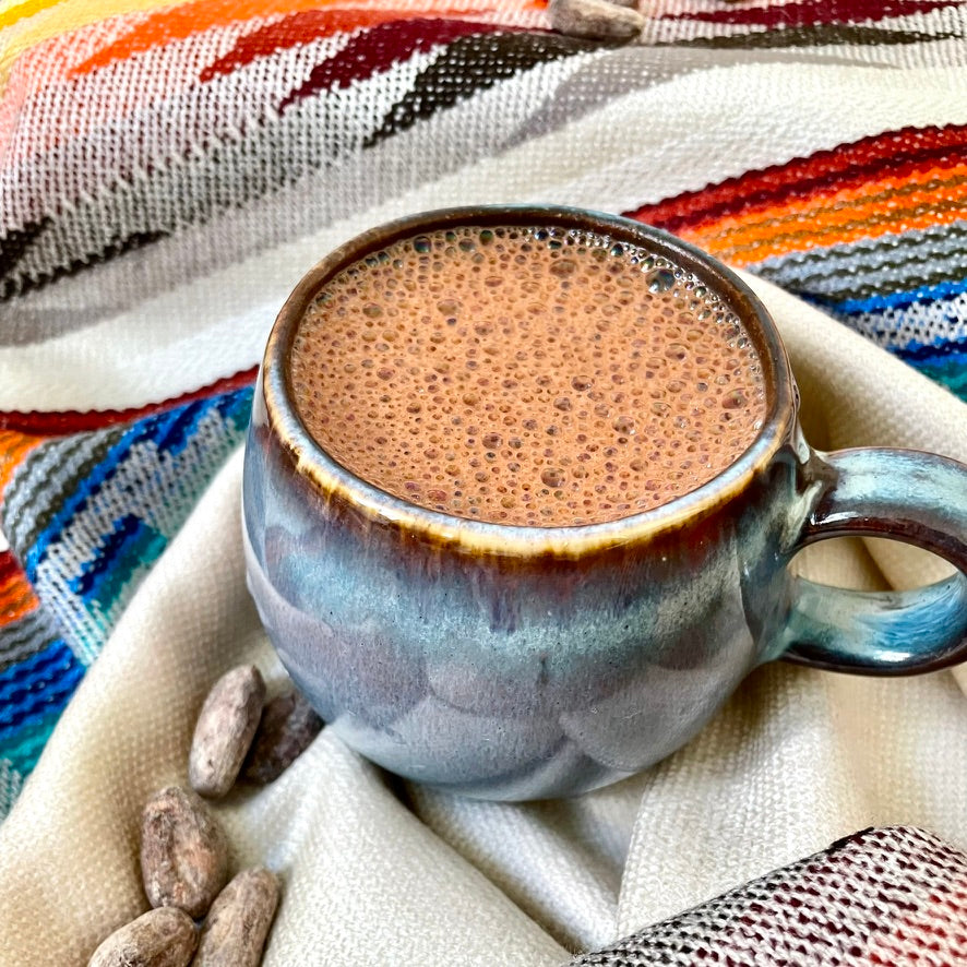 Kakaoliebe Tasse mit Kakao