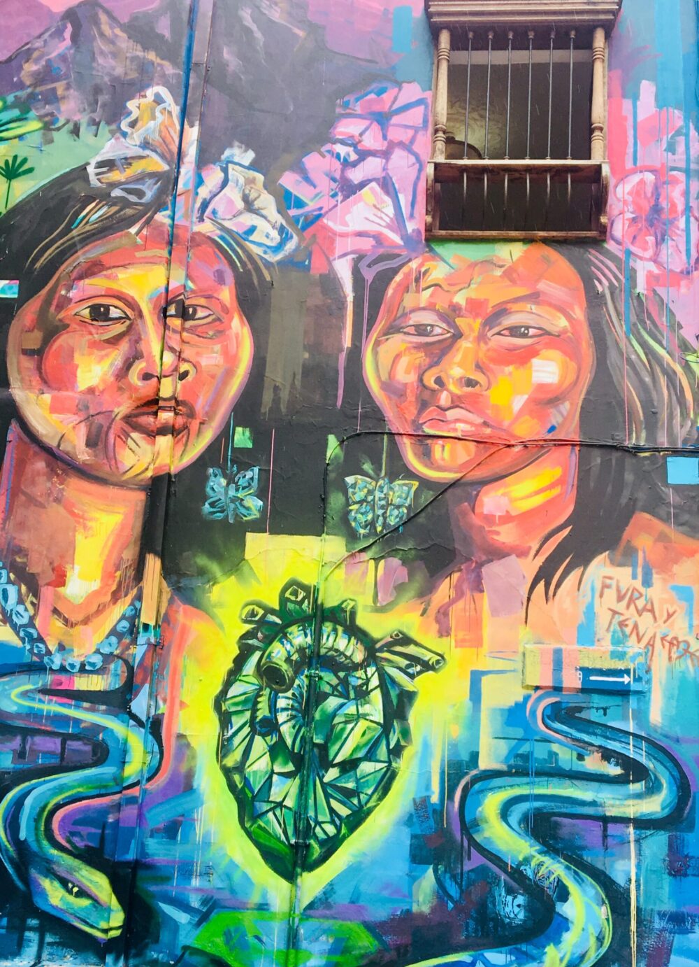 Mural Indigenas Bogotá