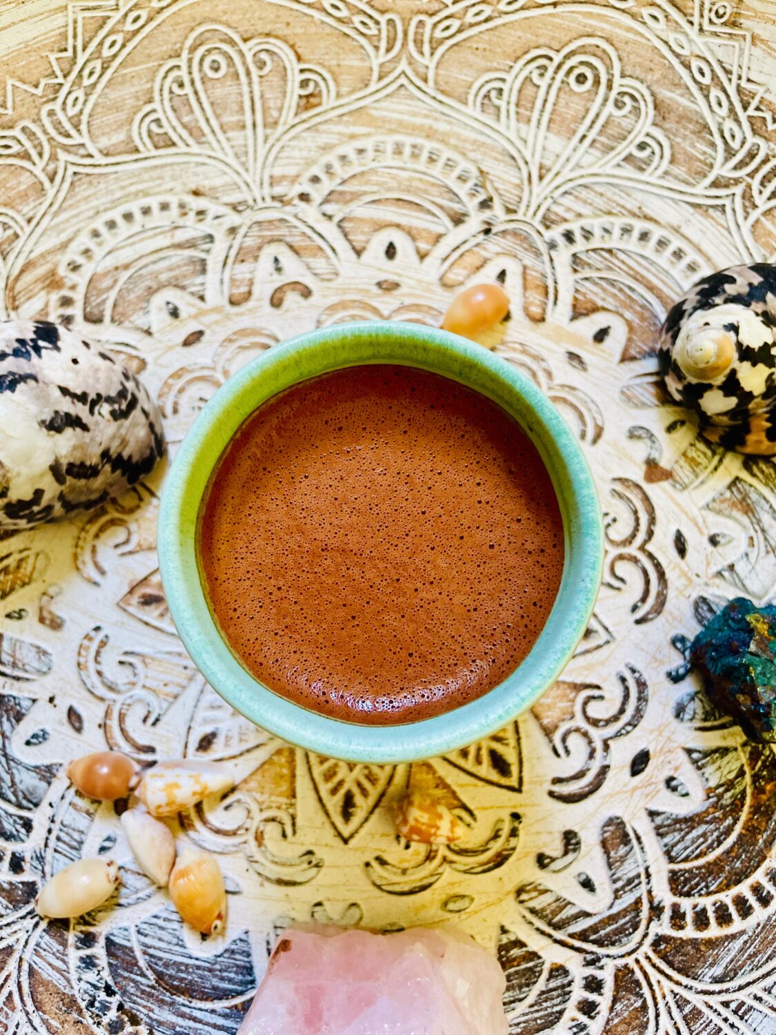 Eine Tasse zeremonieller Kakao von Kakaoliebe